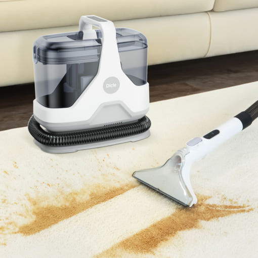 [디클] 원샷클린 습식청소기 패브릭 쇼파 카페트 매트리스 침구 물흡입 청소기 + 헤드 5종 포함
