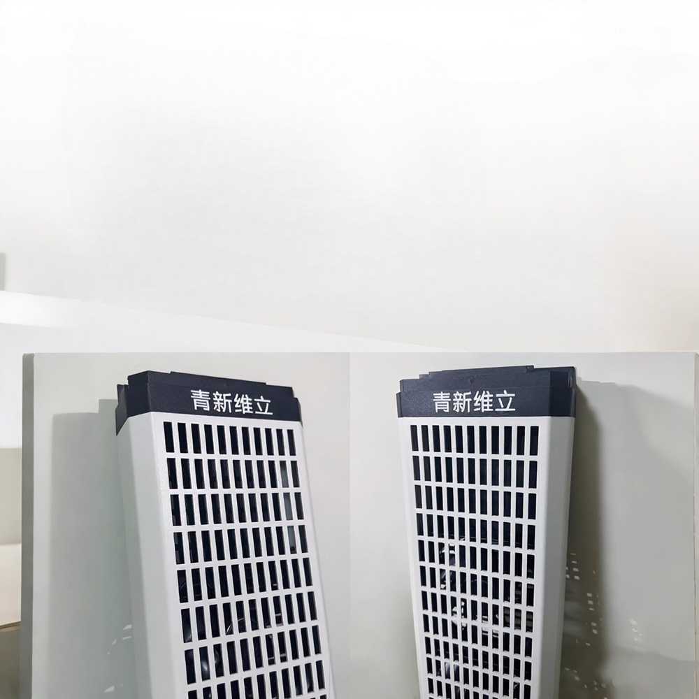 창문형 환풍기 창틀 부착형 통풍기 공기 순환 팬 화이트 5x15x120cm (리모컨) - 상세 이미지 4