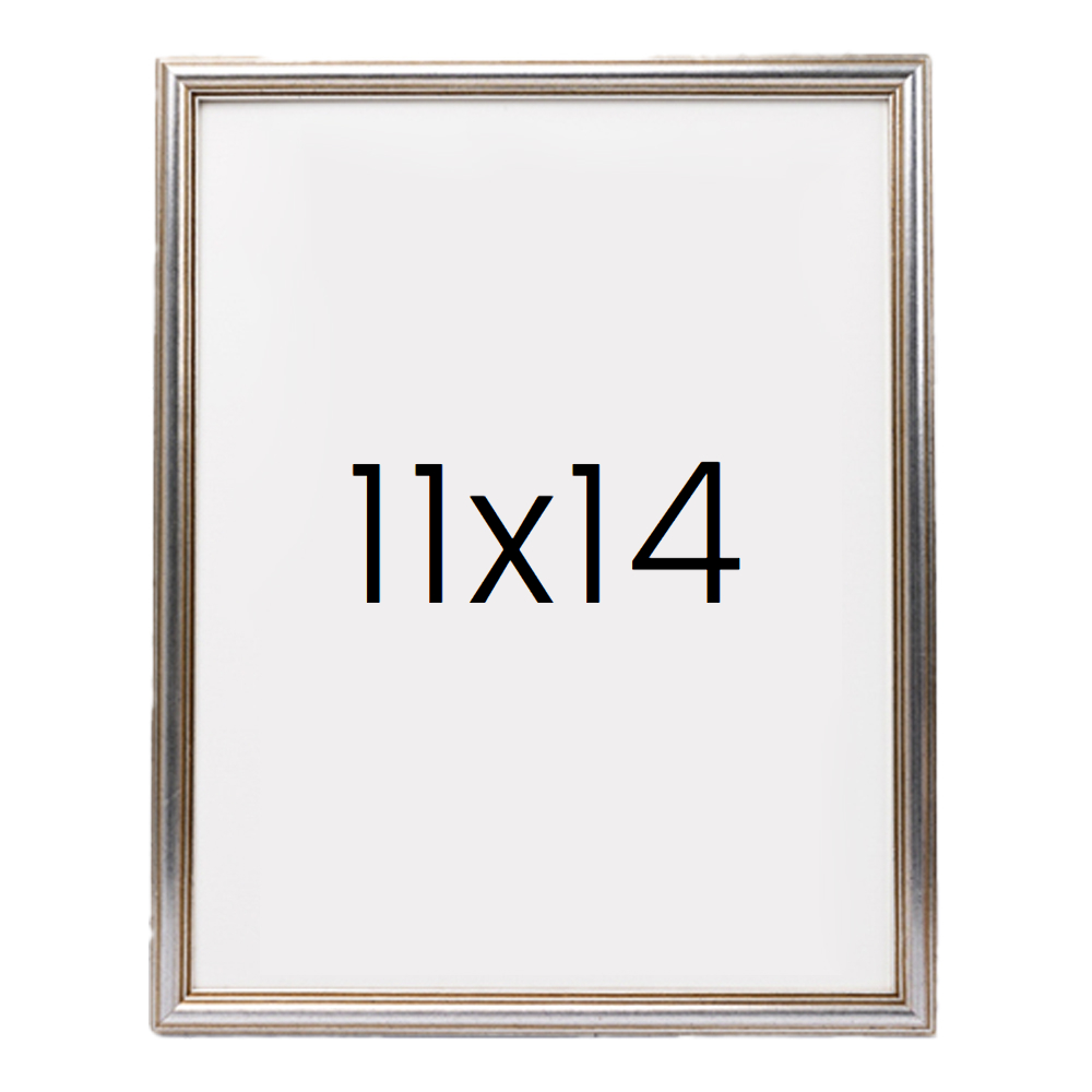앤디크라인 원목액자 웨딩액자 우드 아크릴 프레임 스튜디오 틀 11x14 279x355mm, 실버 - 메인 이미지