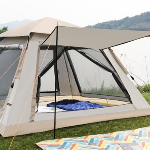 자동 원터치 텐트 돔형 캠핑 텐트 4계절 피크닉