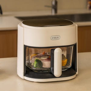 자일렉 글라스 에어프라이어 6L 대용량 유리 바스켓 개봉기 | 실사용 후기 - 상품 이미지 1