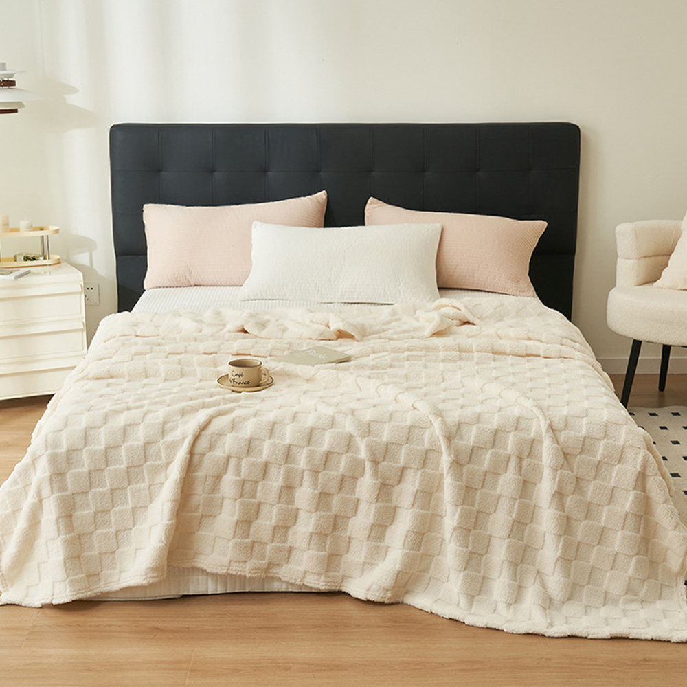 양면 극세사 담요 두꺼운 겨울 캠핑 소파 이불 블랭킷 담요 소형