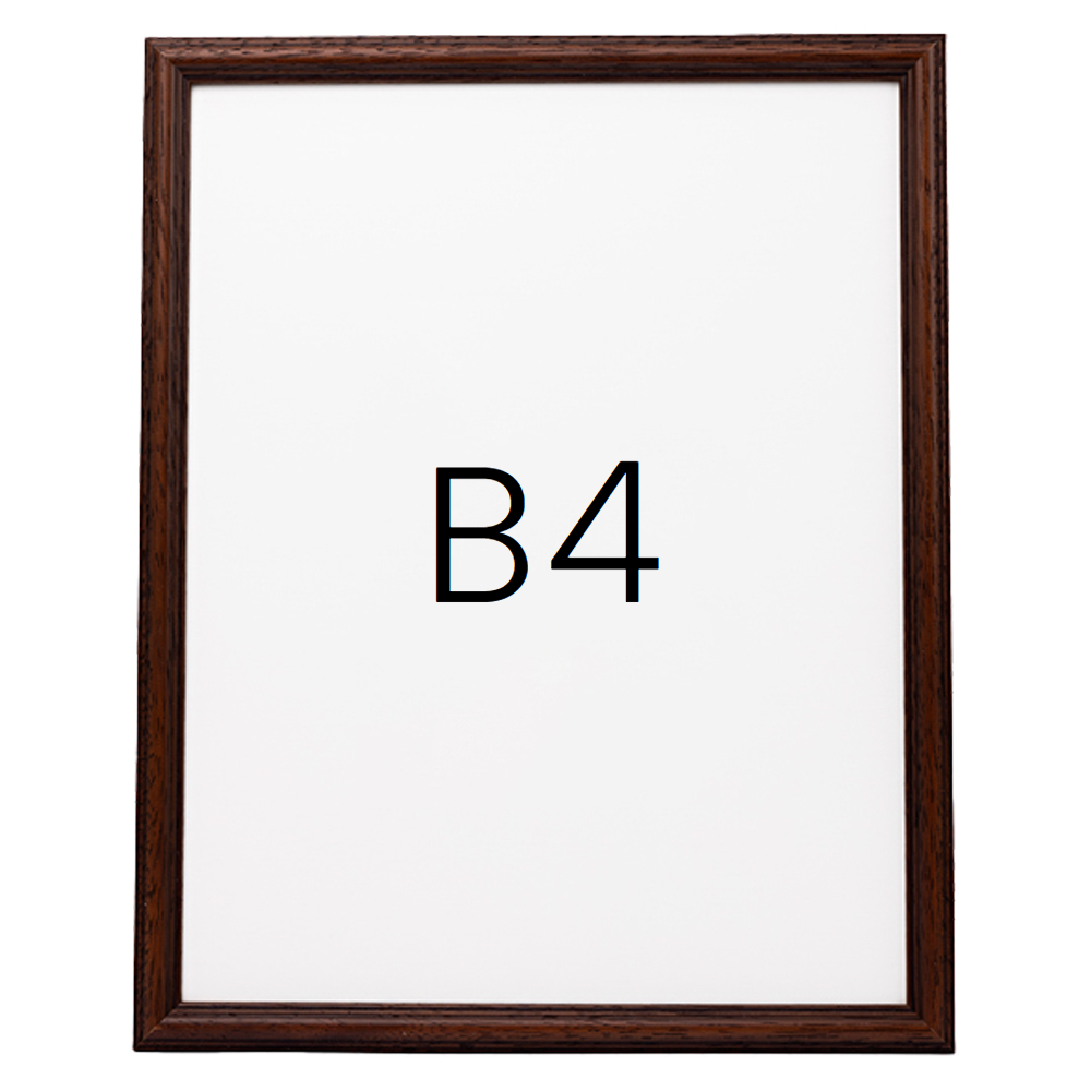 앤디크라인 원목액자 웨딩액자 우드 아크릴 프레임 스튜디오 틀 제작 B4 257x364mm, 샴페인 - 메인 이미지