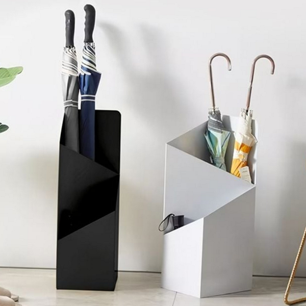 모던 현관 우산 꽂이 심플 철제 우산 꽂이 빗물받이