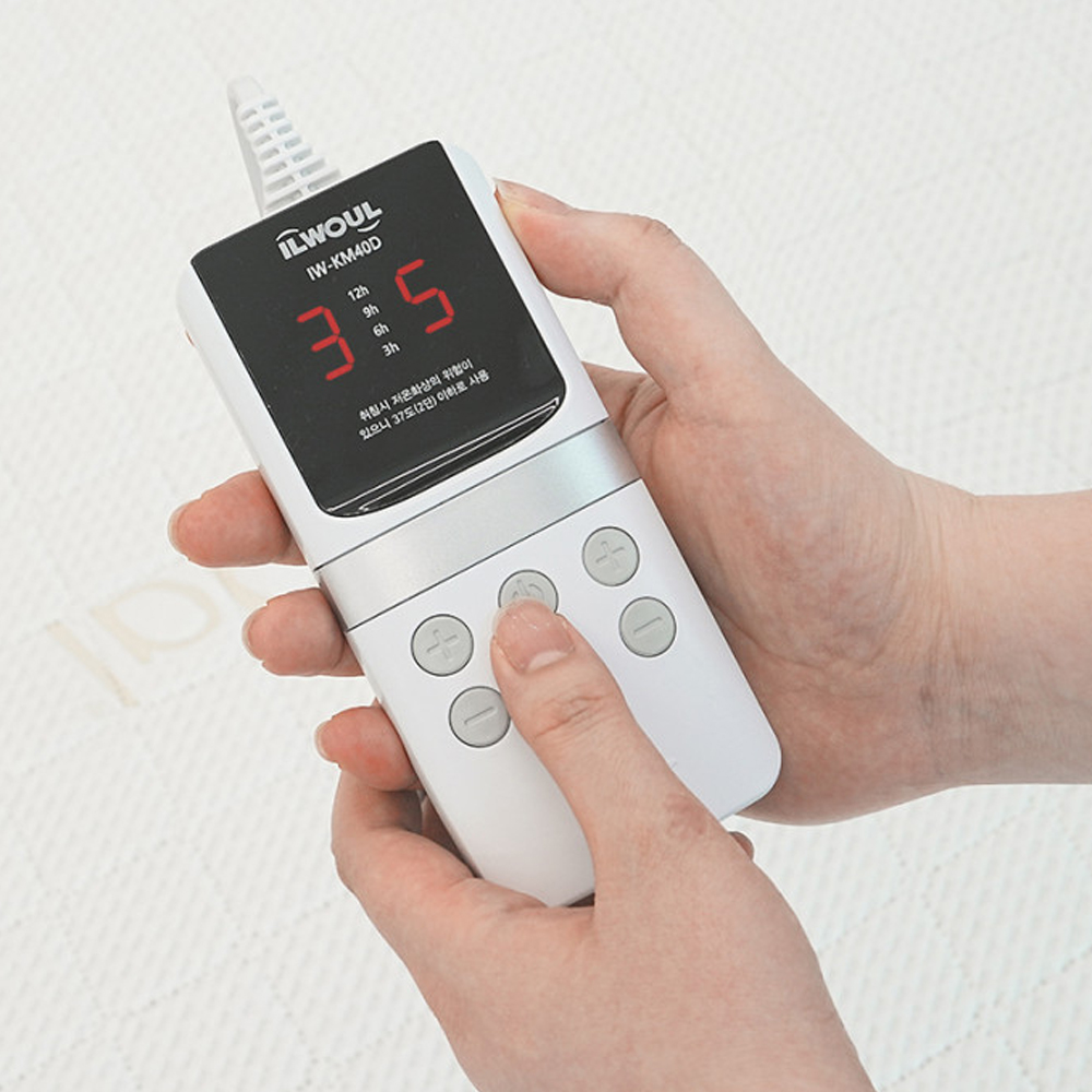 일월 프리미엄 텐셀 모달 탄소 카본매트 전자파차단 분리난방 전기매트 싱글