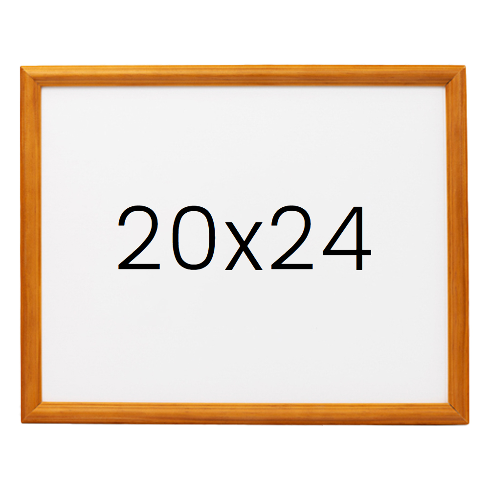 앤디크라인 원목액자 웨딩액자 우드 아크릴 프레임 스튜디오 틀 20x24 508x609mm, 연밤 - 메인 이미지