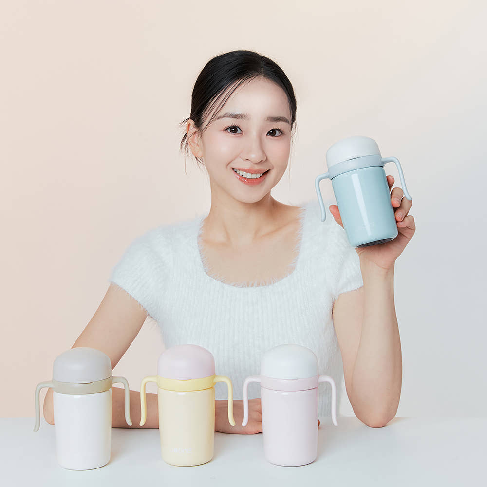 JOONIE 주니 스테인리스 자기주도컵 2세대 240ml 뚜껑일체형