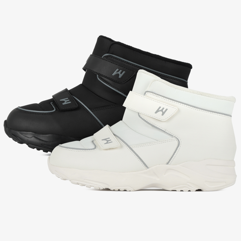 PWX 서서신는 바로인 스노우팜 성인 아동  벨크로 겨울 방한 부츠 - 상품 이미지