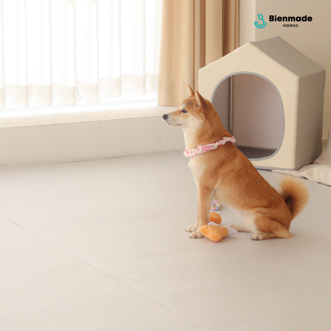 비엔메이드 무드 롤 시공 강아지매트 애견 방수 미끄럼방지 고양이 매트 70cm X 0.5M 제품 이미지