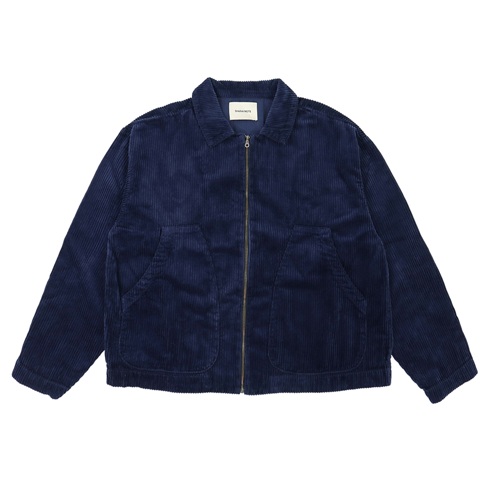 샤이나모트 여성 STUDIO 코듀로이 자켓 STUDIOJACKET-PF24-NAVY - 상품 이미지