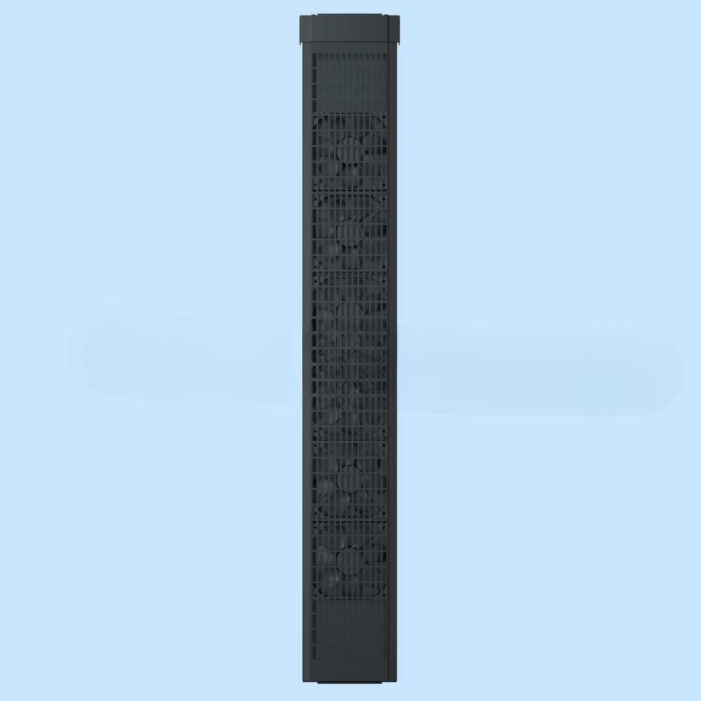창틀 환풍기 소형 창문형 통풍기 공기 순환 배기 팬 화이트 5x15x130cm(리모컨) - 상세 이미지 2