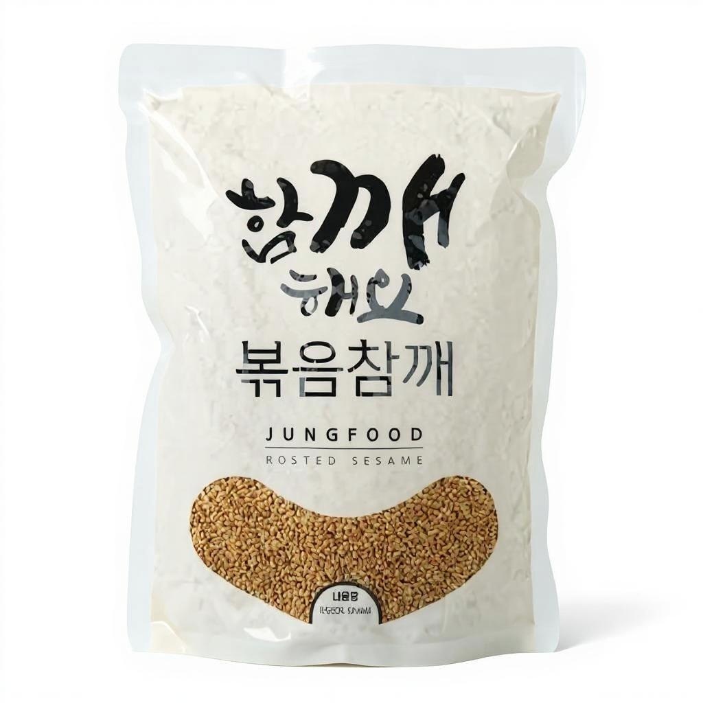 명식품본사 볶음참깨 대포장 볶은 500g, 1개 - 상세 이미지 3
