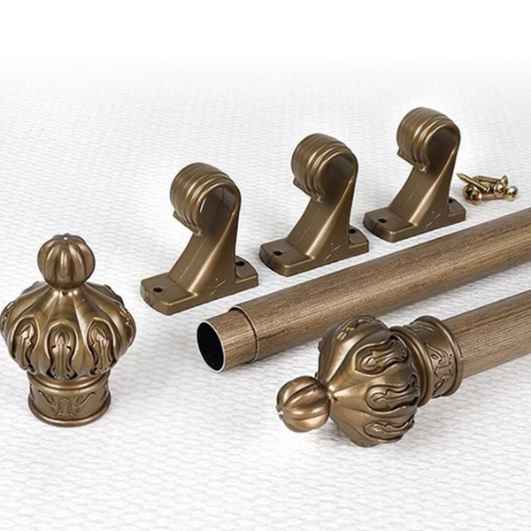 고정형 브라켓 커튼 봉 연결형 알루미늄 커튼 봉 25mm