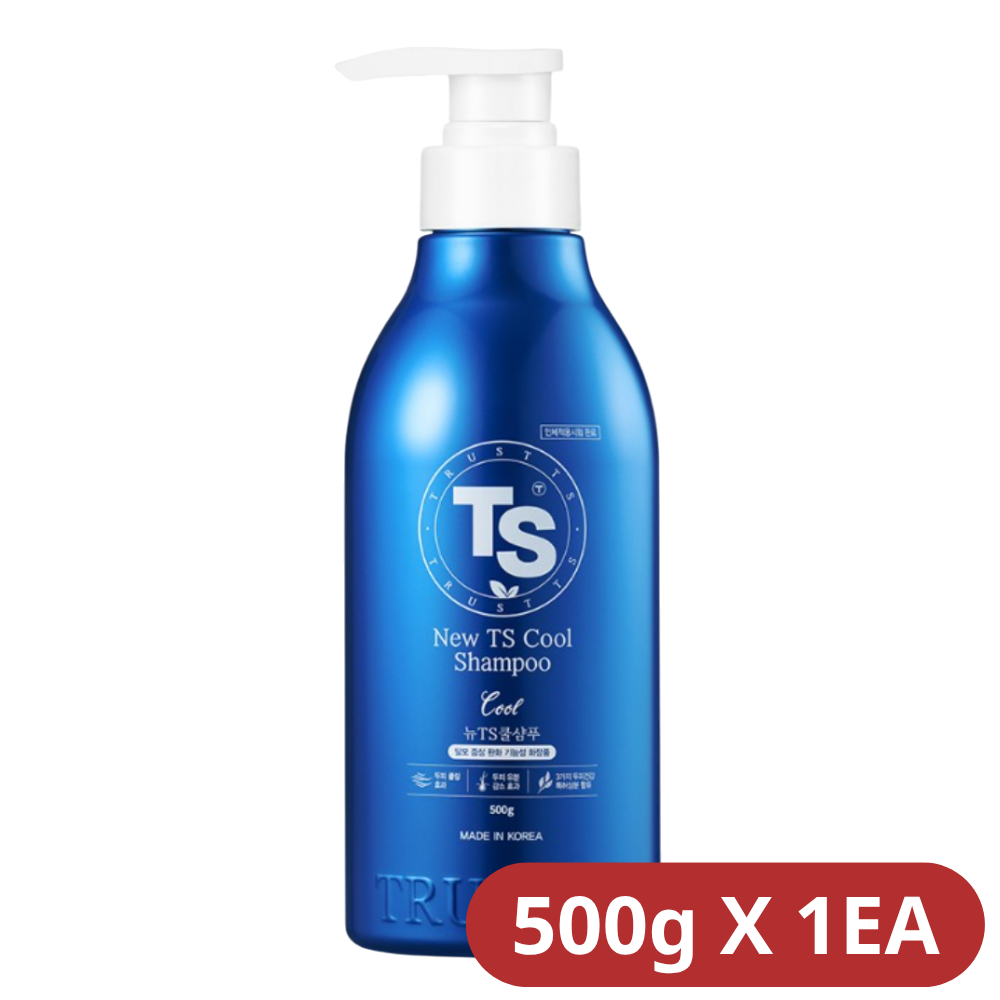 뉴 TS 쿨 샴푸 + 소분 파우치 500g, 1개 - 상세 이미지 4