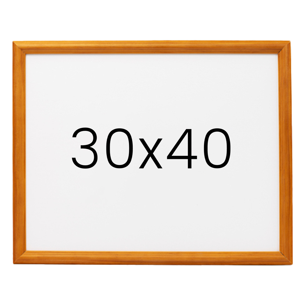 앤디크라인 원목액자 웨딩액자 우드 아크릴 프레임 스튜디오 틀 30x40 300x400mm, 연밤 - 메인 이미지