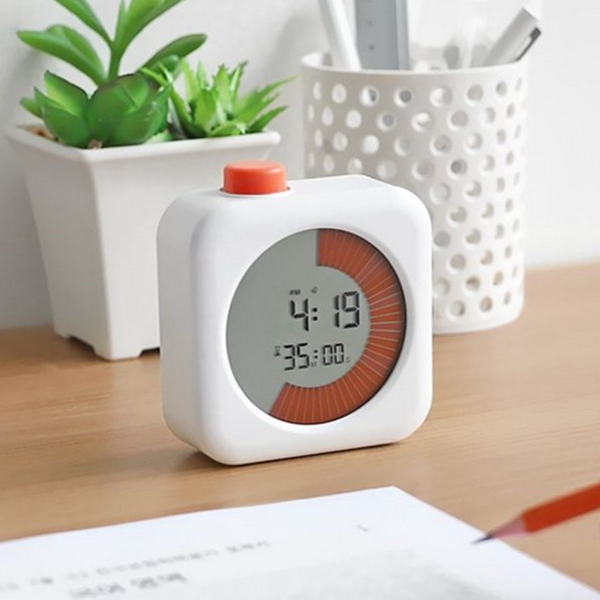 학생용 공부용 타이머 휴대용 스톱 워치 타이머 무소음