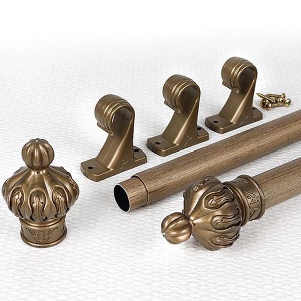 25mm 브라켓 커튼 봉 튼튼한 커튼 봉 연결형 길이