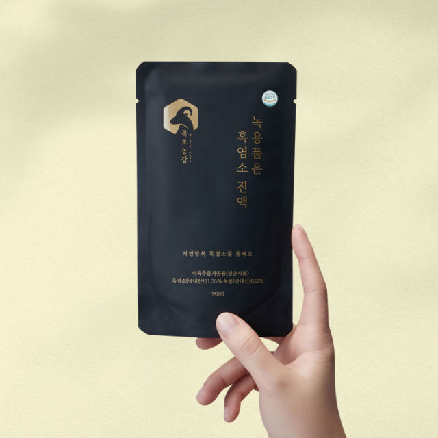 목초농장 녹용 품은 흑염소진액 90ml x 30개입