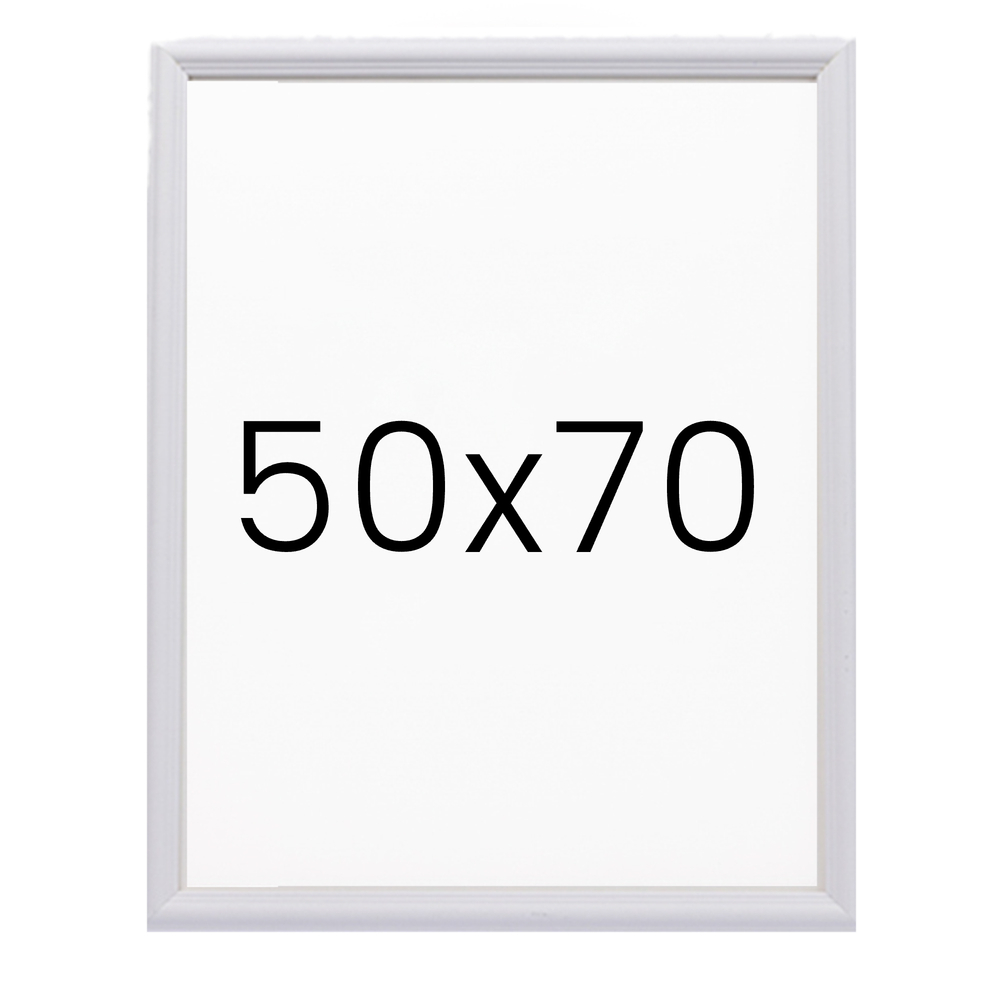 앤디크라인 원목액자 웨딩액자 우드 아크릴 프레임 스튜디오 틀 50x70 500x700mm, 화이트 - 메인 이미지