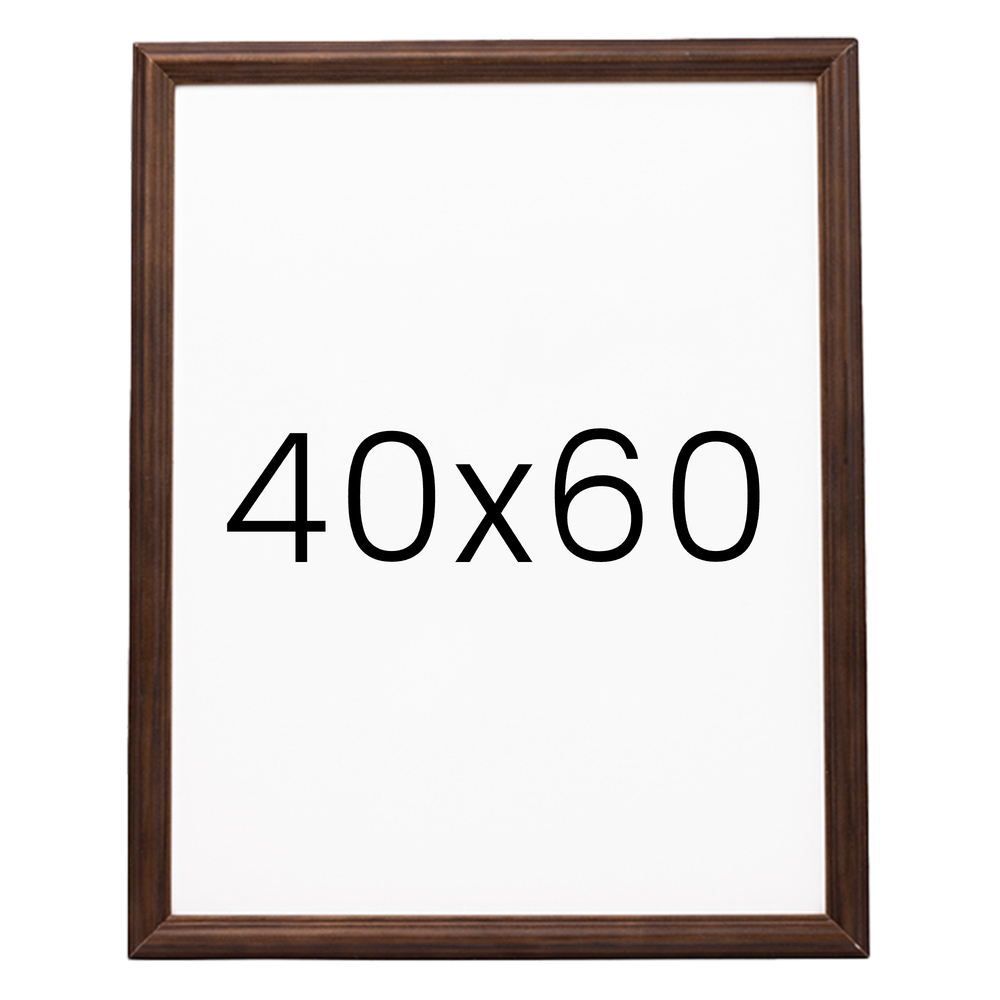 앤디크라인 원목액자 웨딩액자 우드 아크릴 프레임 스튜디오 틀 40x60 400x600mm, 진밤 - 메인 이미지