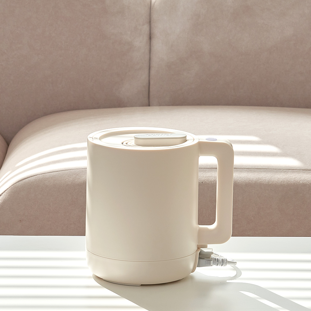 미니 가열식 가습기 스텐 탁상용 사무실 책상 원룸 신생아 아기방 통세척