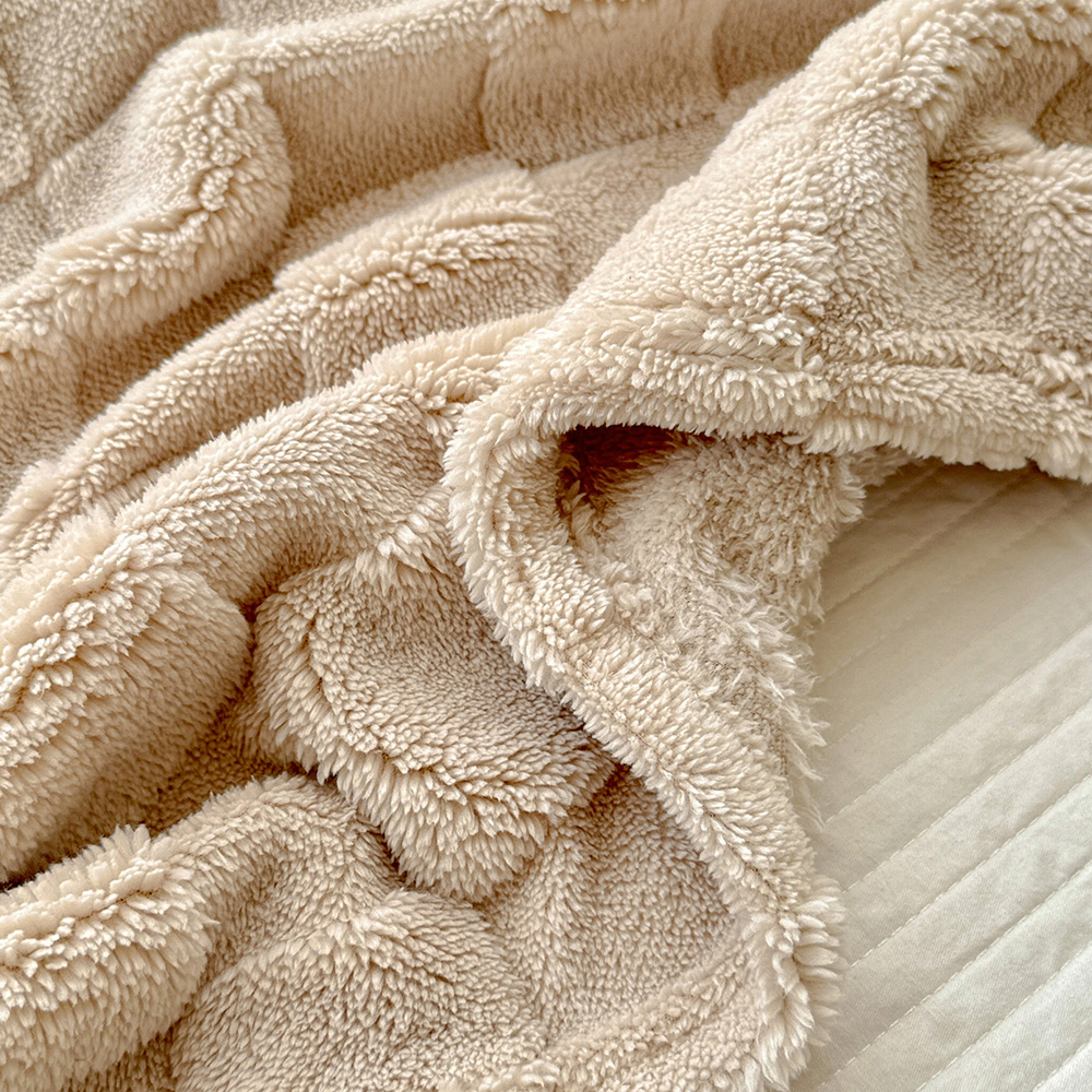 양면 극세사 담요 두꺼운 겨울 캠핑 소파 이불 블랭킷 담요 소형