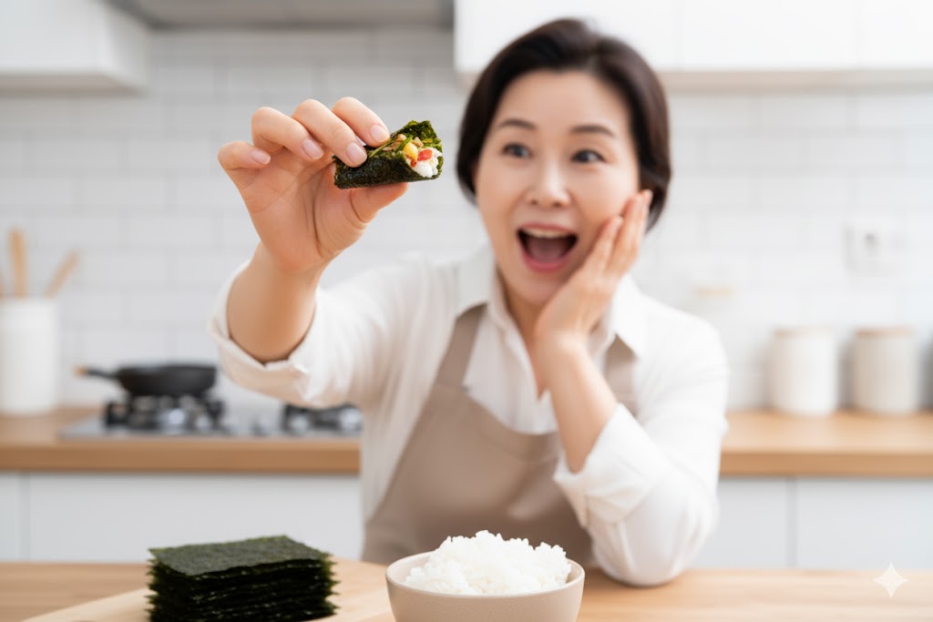 명식품본사 파래김 100매 구워 쌈싸먹는김 화입건조 식당식자재 도매가 225g, 1개 이미지 8