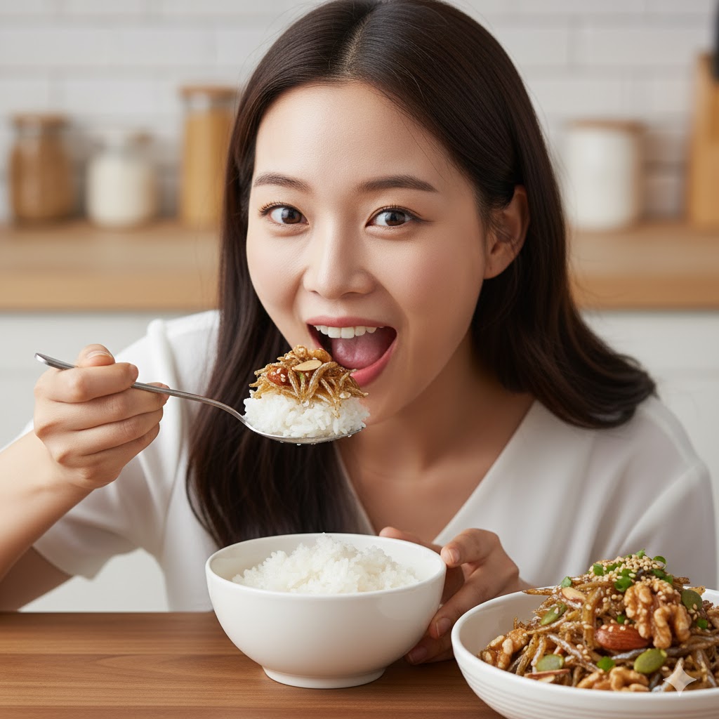 명식품본사 명품 혼합 멸치볶음 중포장 가정용 업소용 급식용 식당도매가 500g, 1개 - 상세 이미지 5