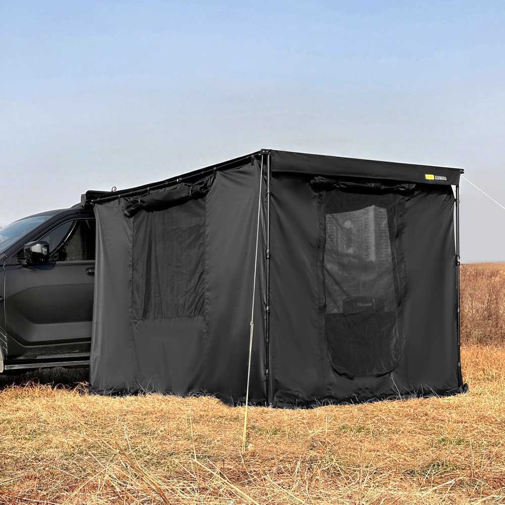 SUV 사이드 어닝 차량용 접이식 설치 간편 캠핑그늘막 1.5x2.5M (바닥면 포함) - 상세 이미지 2