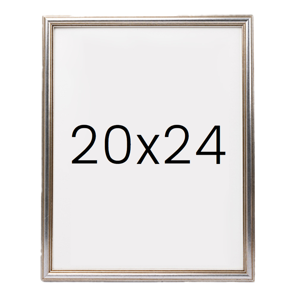앤디크라인 원목액자 웨딩액자 우드 아크릴 프레임 스튜디오 틀 20x24 508x609mm, 실버 - 메인 이미지