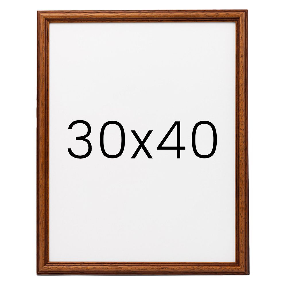 앤디크라인 원목액자 웨딩액자 우드 아크릴 프레임 스튜디오 틀 30x40 300x400mm, 오크 - 메인 이미지