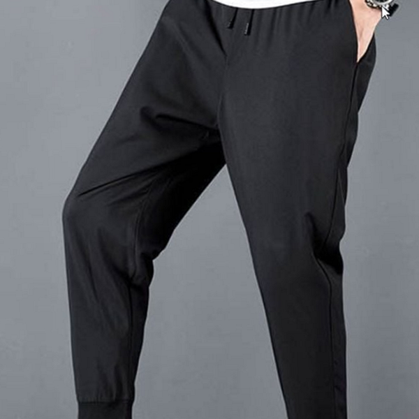 루즈핏 남자 조거 팬츠 데일리 남자 무지 바지 - 상품 이미지