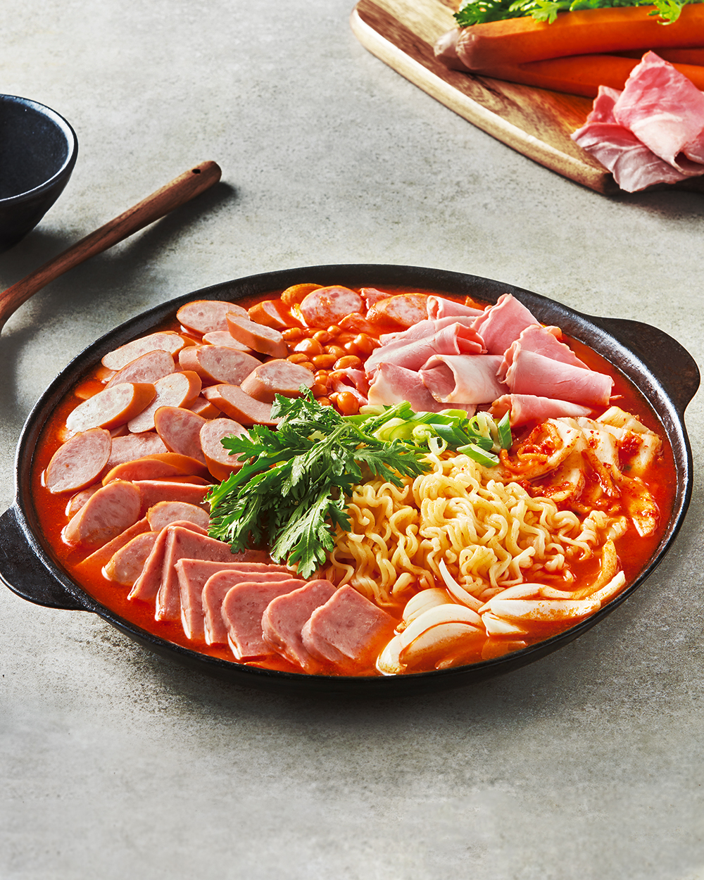 고른 더담은 부대찌개 800g ,2팩 햄 듬뿍 캠핑 맛집 - 상세 이미지 2