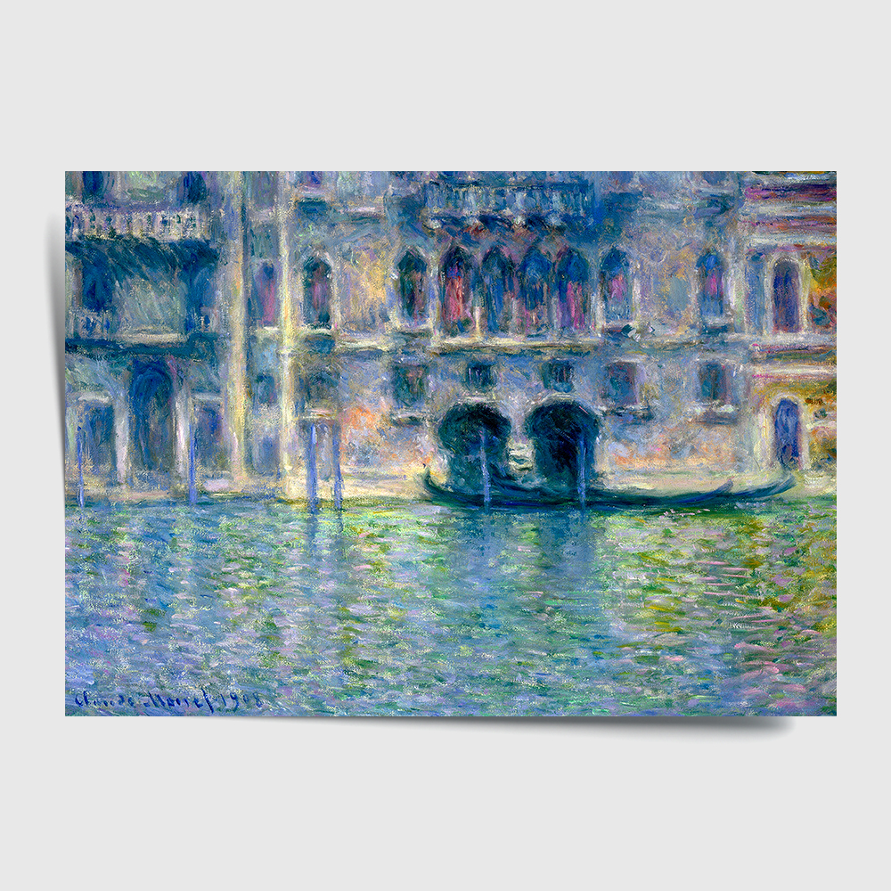 클로드 모네 인테리어 그림 액자 포스터 명화 Palazzo da Mula 1908 - 상세 이미지 2