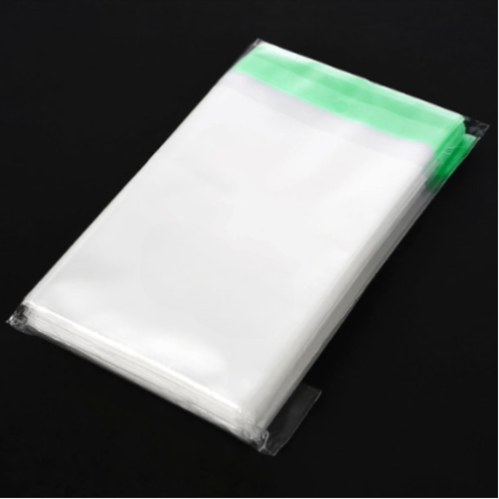 OPP봉투 접착 비닐 포장 13x18+4cm 200매 제품 이미지