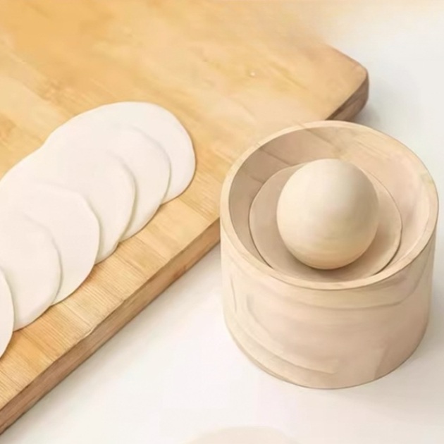 만두피 누르기 도구 만두피틀 딤섬 프레스 반죽 떡 수제 가정용 압착기 수동 만들기 - 상세 이미지 2