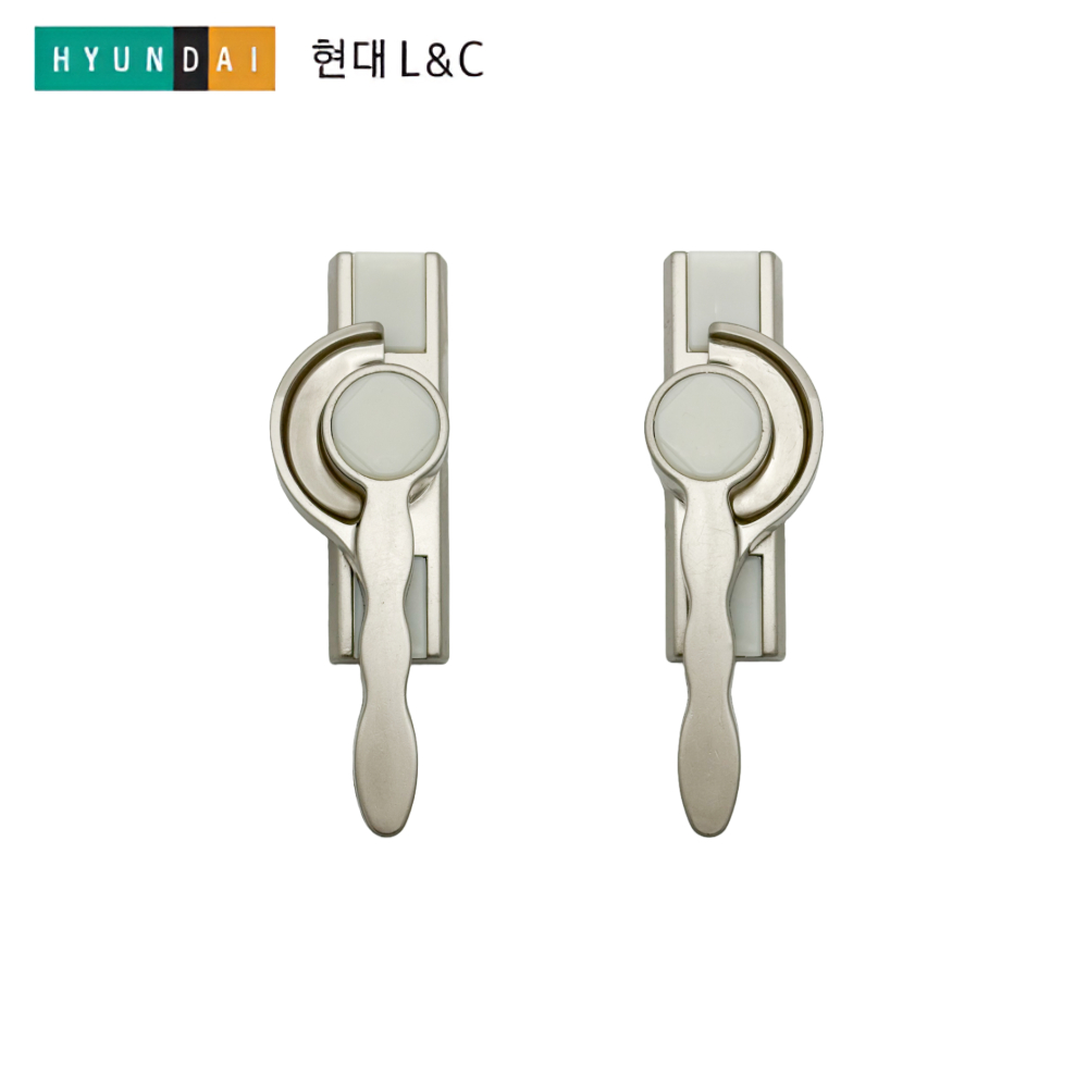 한화 현대 엘앤씨 크리센트 구형 샤시 잠금장치 소형 좌 베란다 잠금 창문 걸쇠 걸림쇠부품 - 상세 이미지 2