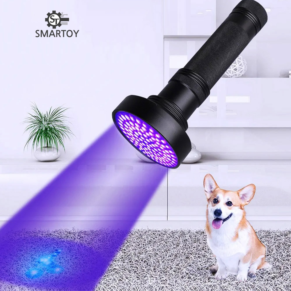 스마토이 100LED UV랜턴 자외선 손전등 블랙라이트