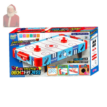 어린이 오락실 에어하키 가족 게임 완구 크리스마스 조카 선물 골드컬러 트렌드소품