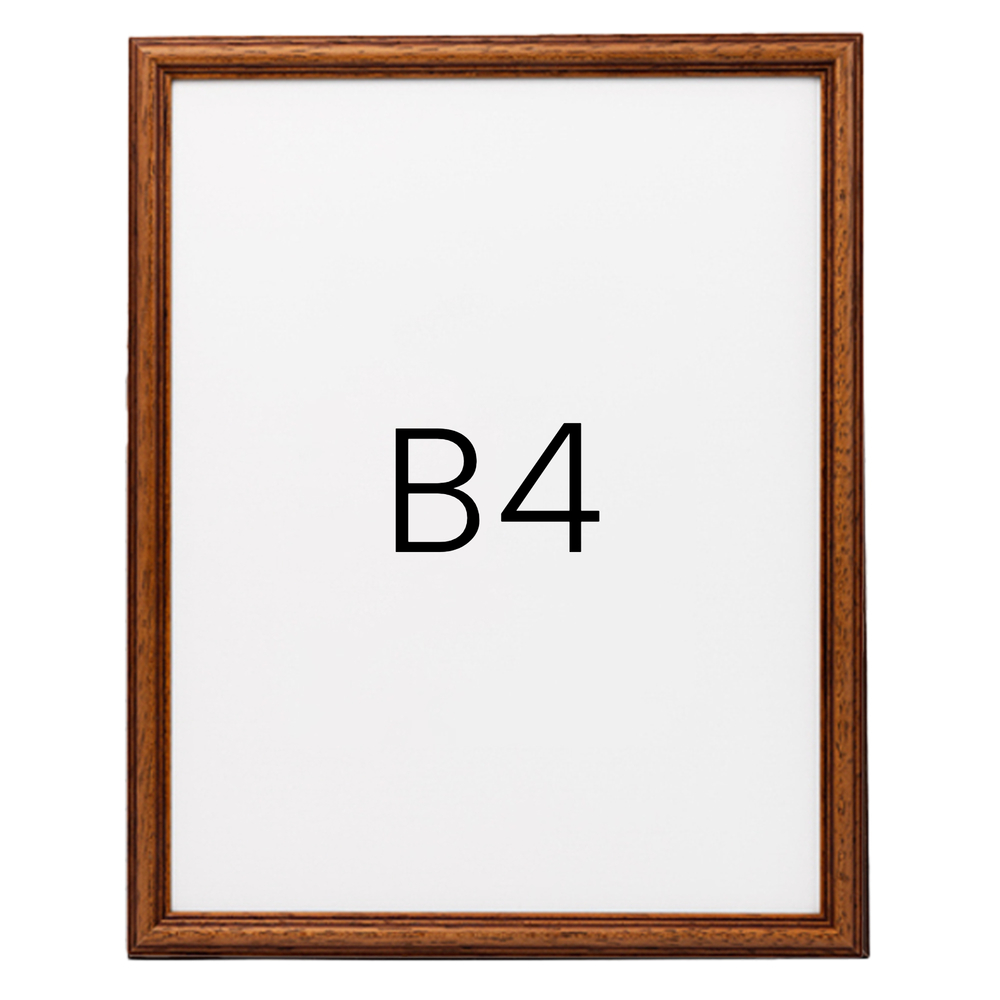 앤디크라인 원목액자 웨딩액자 우드 아크릴 프레임 스튜디오 틀 제작 B4 257x364mm, 오크 - 메인 이미지