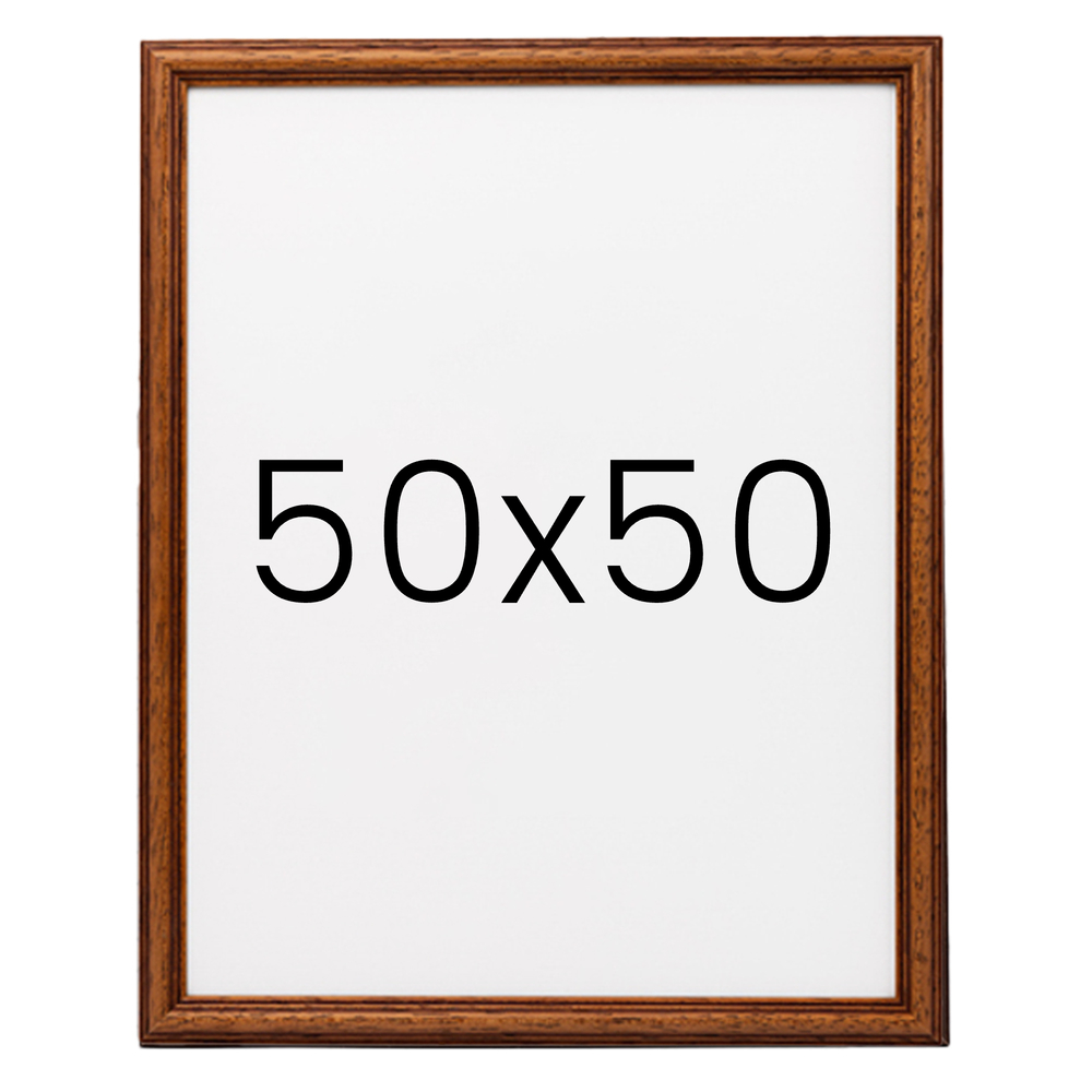 앤디크라인 원목액자 웨딩액자 우드 아크릴 프레임 스튜디오 틀 50x50 500x500mm, 오크 - 메인 이미지