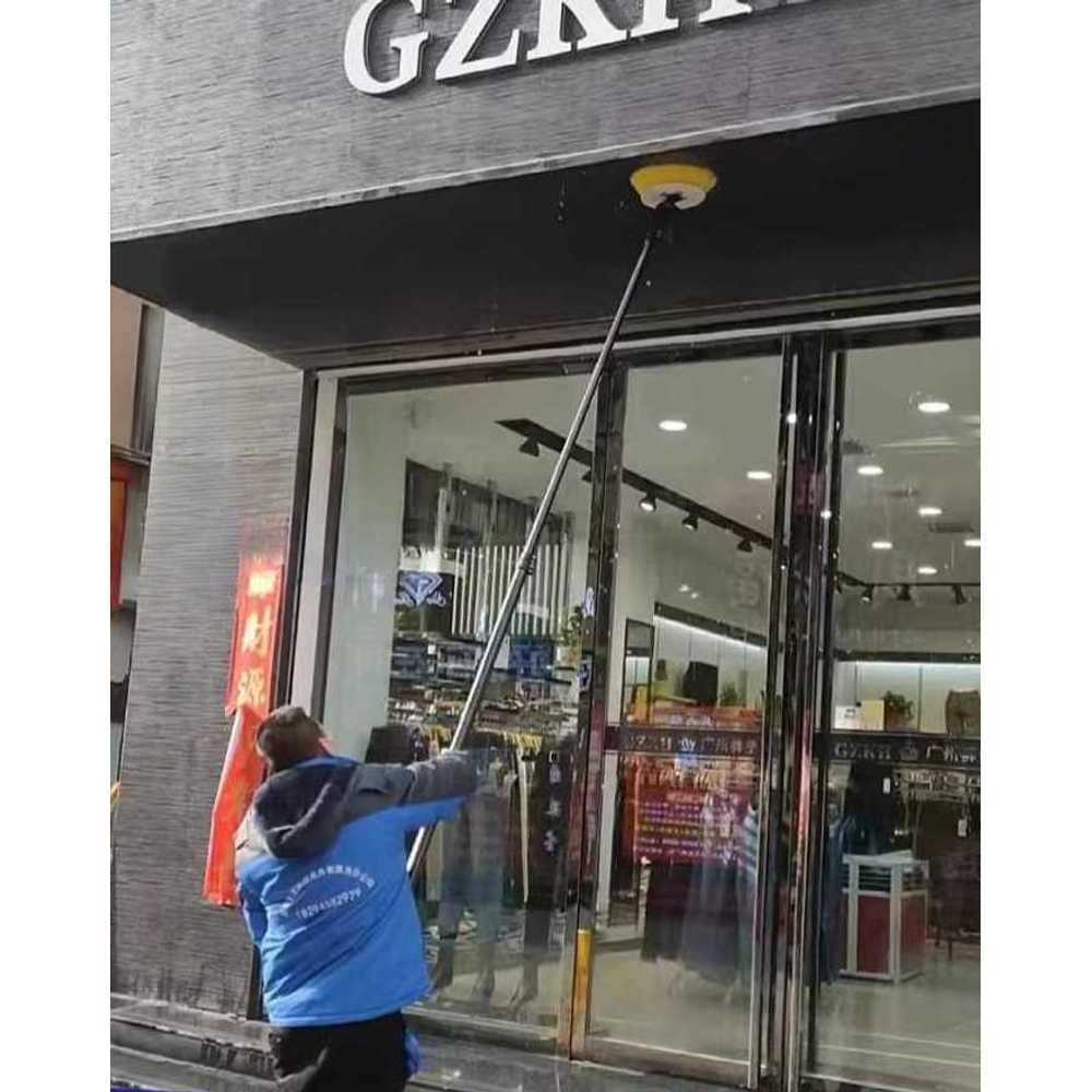 외벽 세척기 건물 청소용 고압 분사기 고층 작업 장비 3.5m 세척기 - 상세 이미지 4
