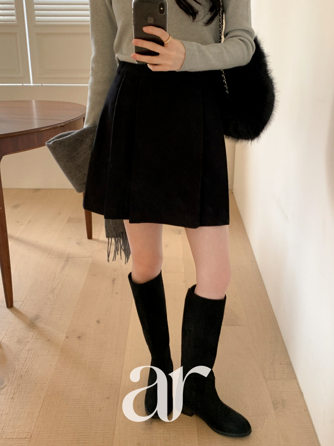 사이드 플리츠 미니 스커트 sk7565 이미지 8