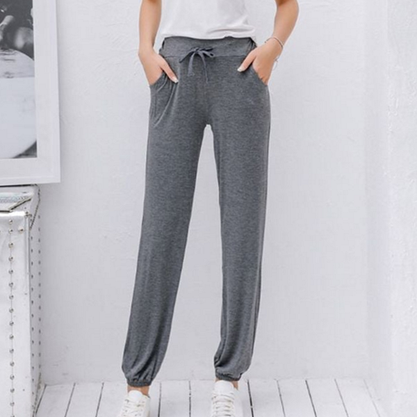 루즈핏 여성 조거 팬츠 슬림 여자 조거 팬츠 데일리 - 상품 이미지