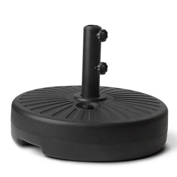 22kg 파라솔 받침대 물통형 원형 파라솔 접이식 테라스