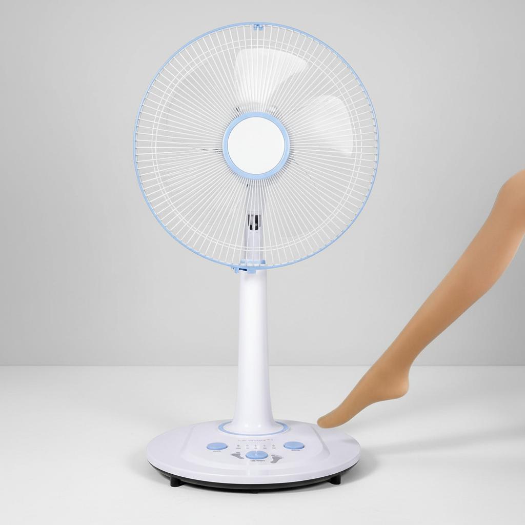 발터치 리모컨 선풍기 35cm 날개 - 상품 이미지
