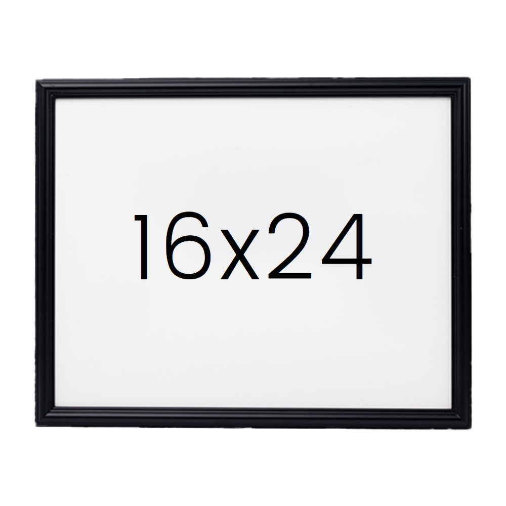 앤디크라인 원목액자 웨딩액자 우드 아크릴 프레임 스튜디오 틀 16x24 406x609mm, 블랙 - 메인 이미지