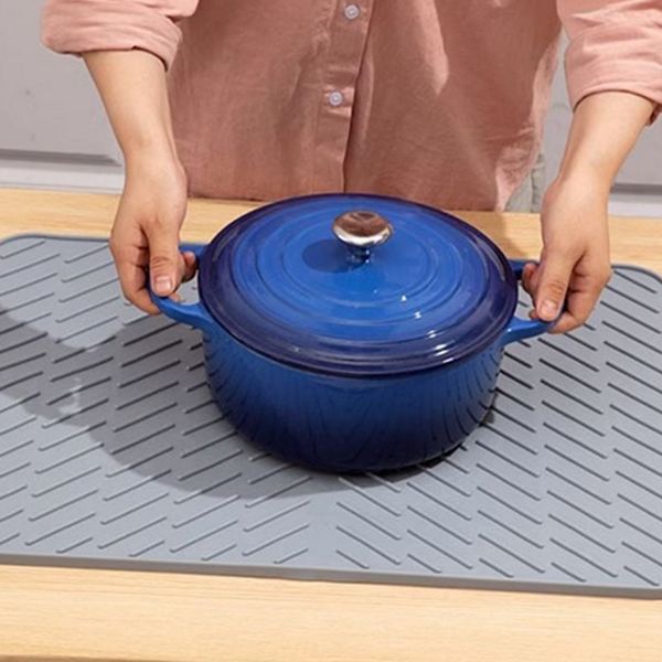 싱크대 실리콘 식기 건조 매트 주방 설거지 건조 매트 - 상품 이미지