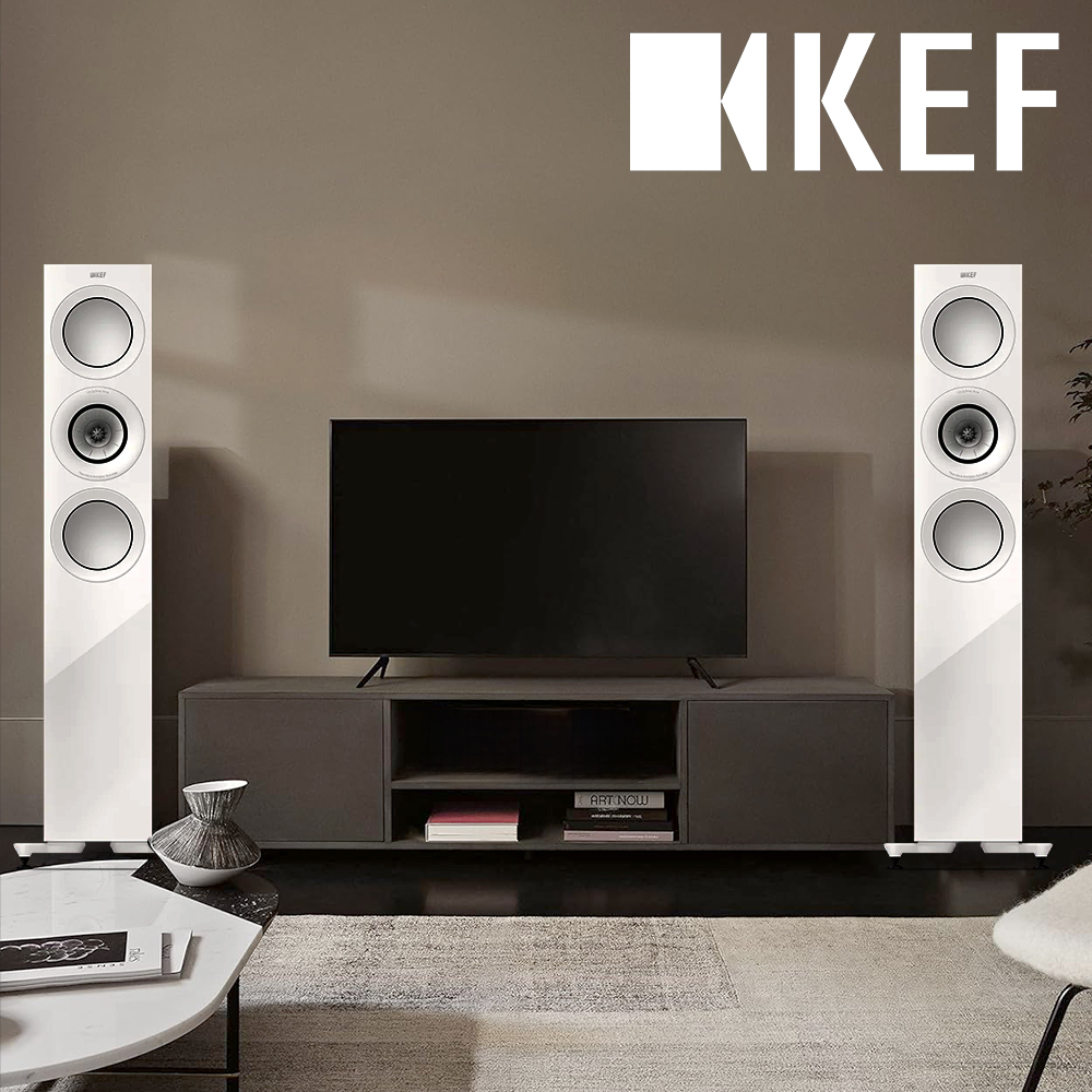 [국내정발] KEF R7 Meta 하이엔드 하이파이 스피커 화이트 - 상품 이미지
