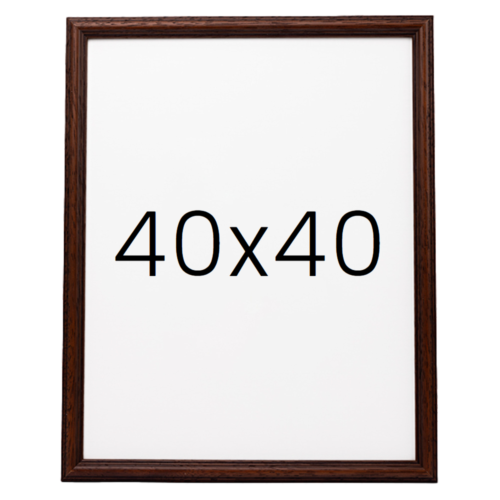 앤디크라인 원목액자 웨딩액자 우드 아크릴 프레임 스튜디오 틀 40x40 400x400mm, 샴페인 - 상품 이미지